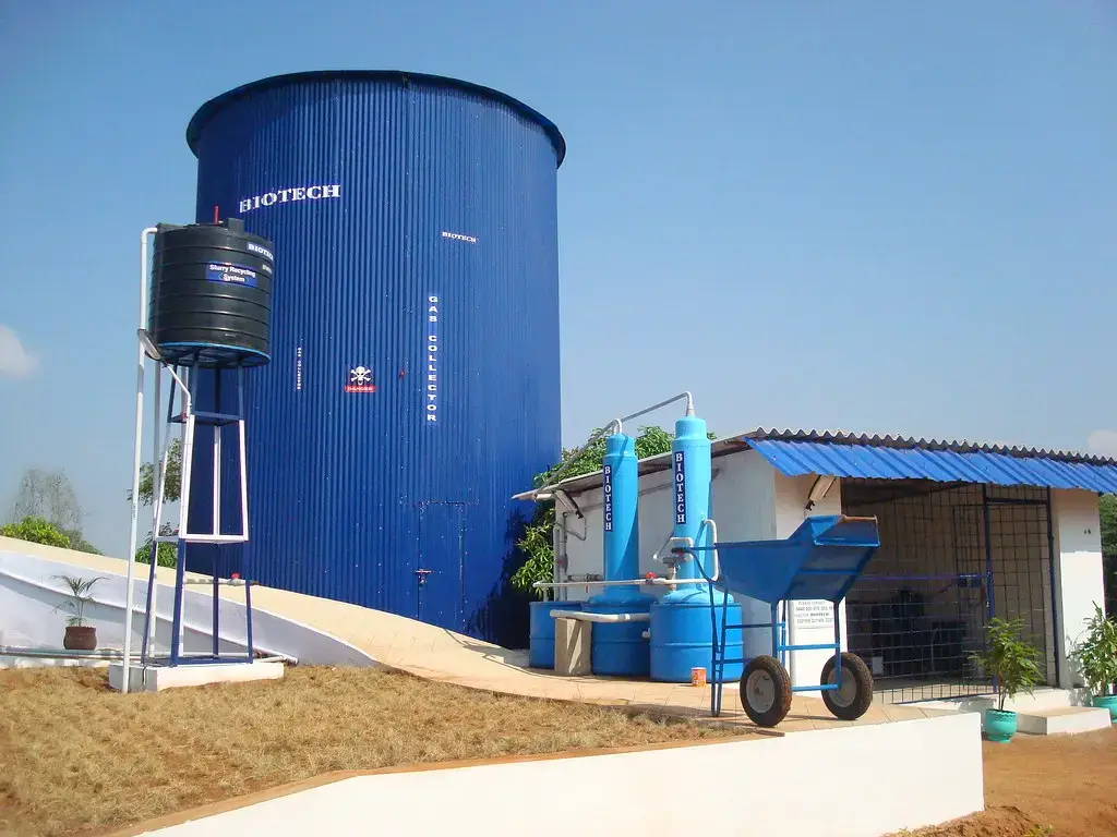 Biogas plant