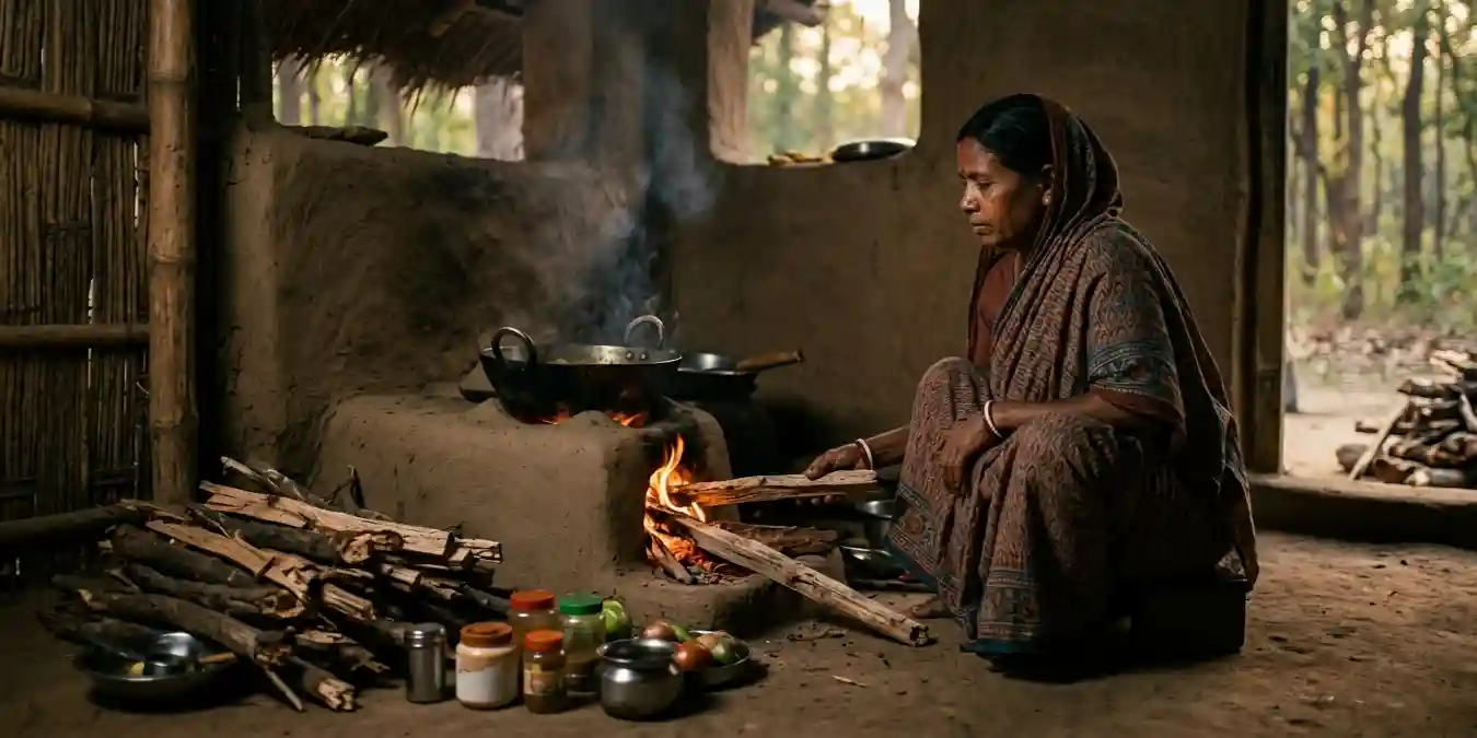 firewood and traditional biomass for cooking