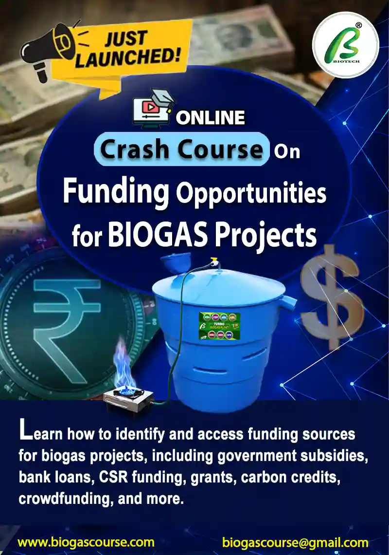 Crash Course on Funding Opportunities for Biogas Projects