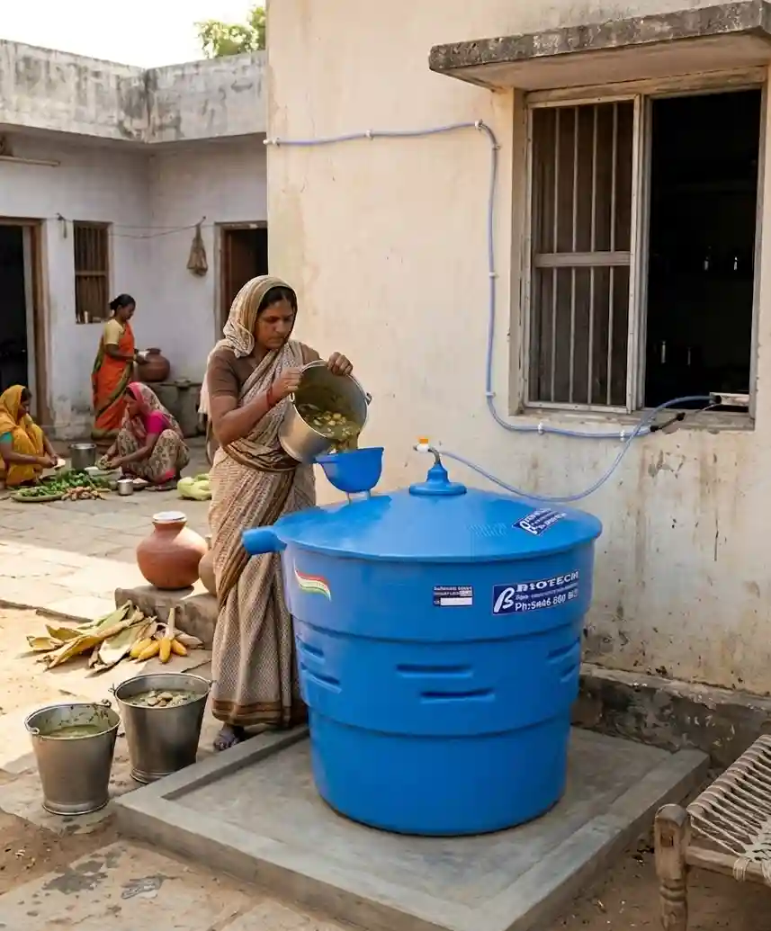 Biogas plant