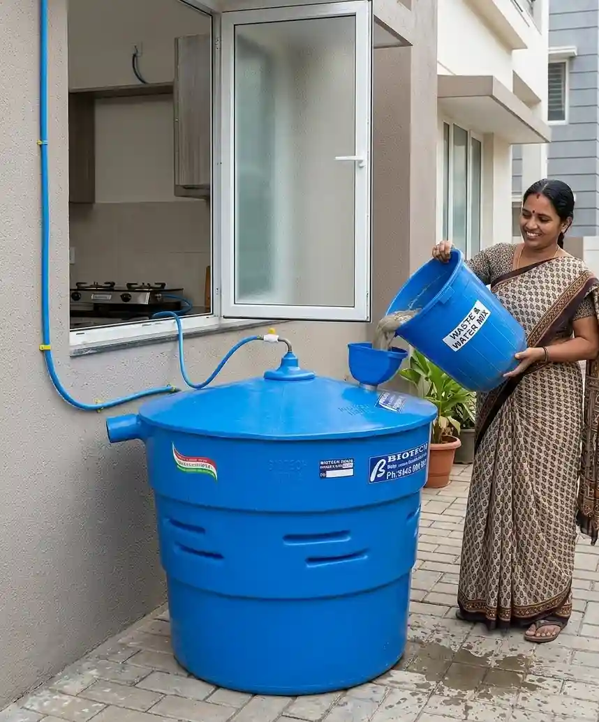 Biogas plant