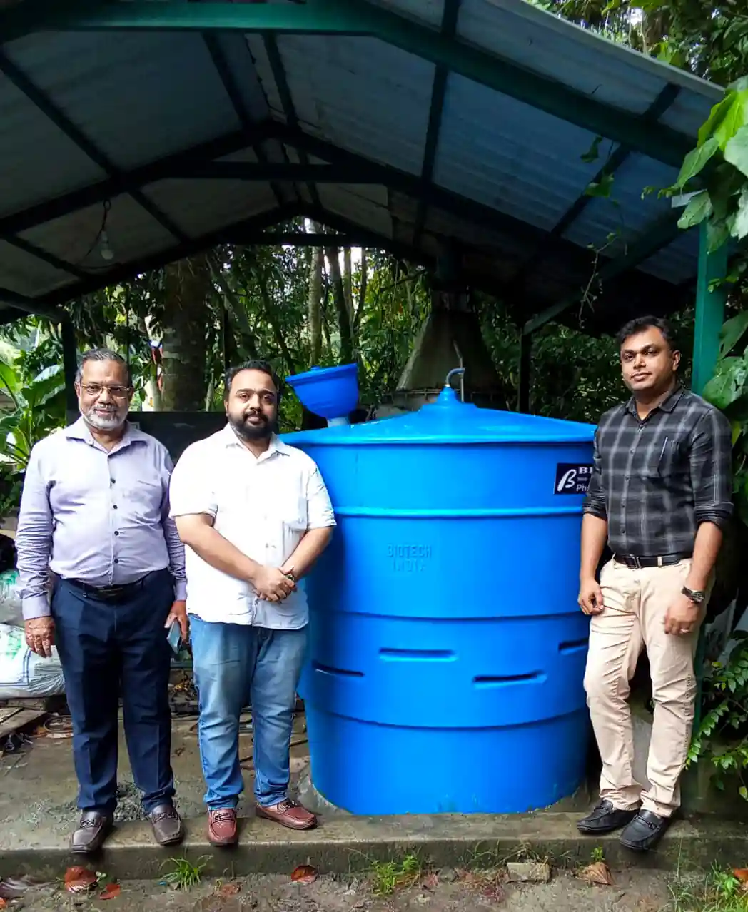Biogas plant
